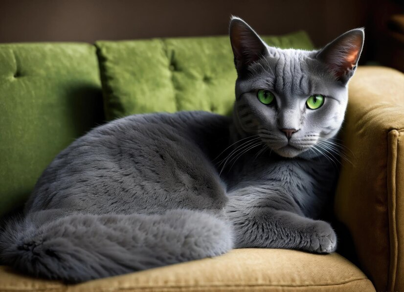 Russian Blue Cat